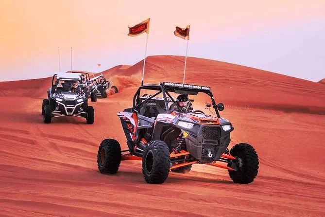 Buggy dans le désert du Maroc